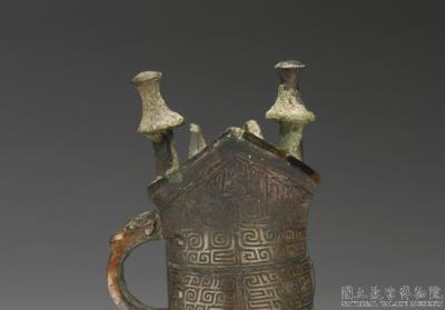 图片[3]-Jue wine vessel dedicated to Fu Yi, late Shang dynasty, 12th-11th century BCE-China Archive